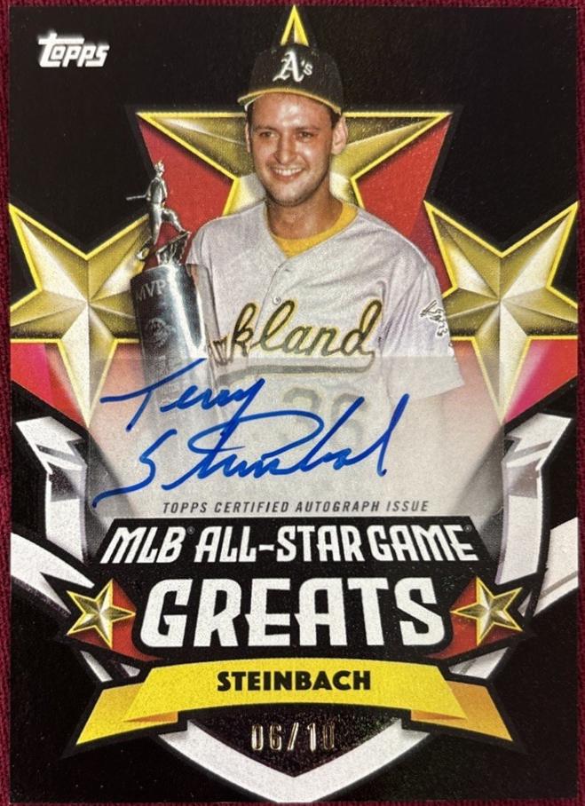 Terry Steinbach [Black Foil] #ASGGA-TS