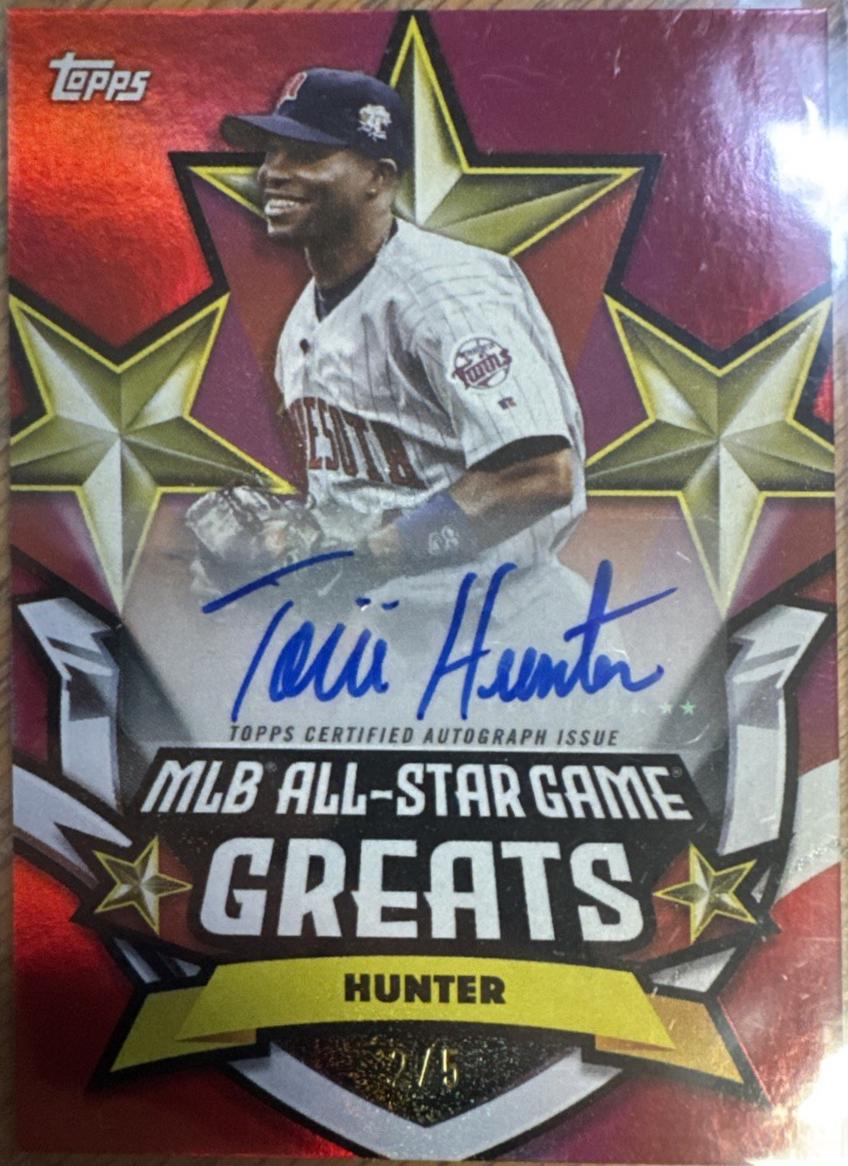Torii Hunter [Red Foil] #ASGGA-TH