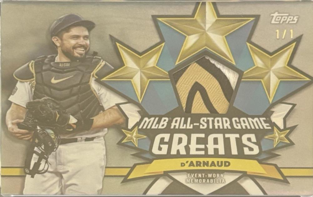 Travis d'Arnaud [Foilfractor] #ASGR-TD