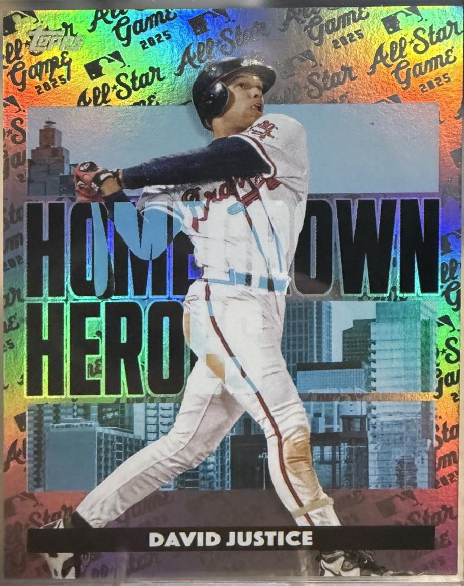 David Justice [Foilfractor] #HH-11
