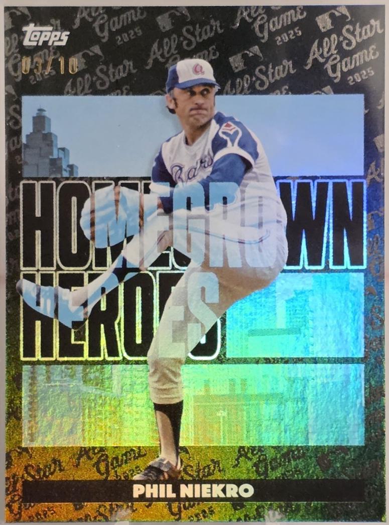 Phil Niekro [Black Foil] #HH-23