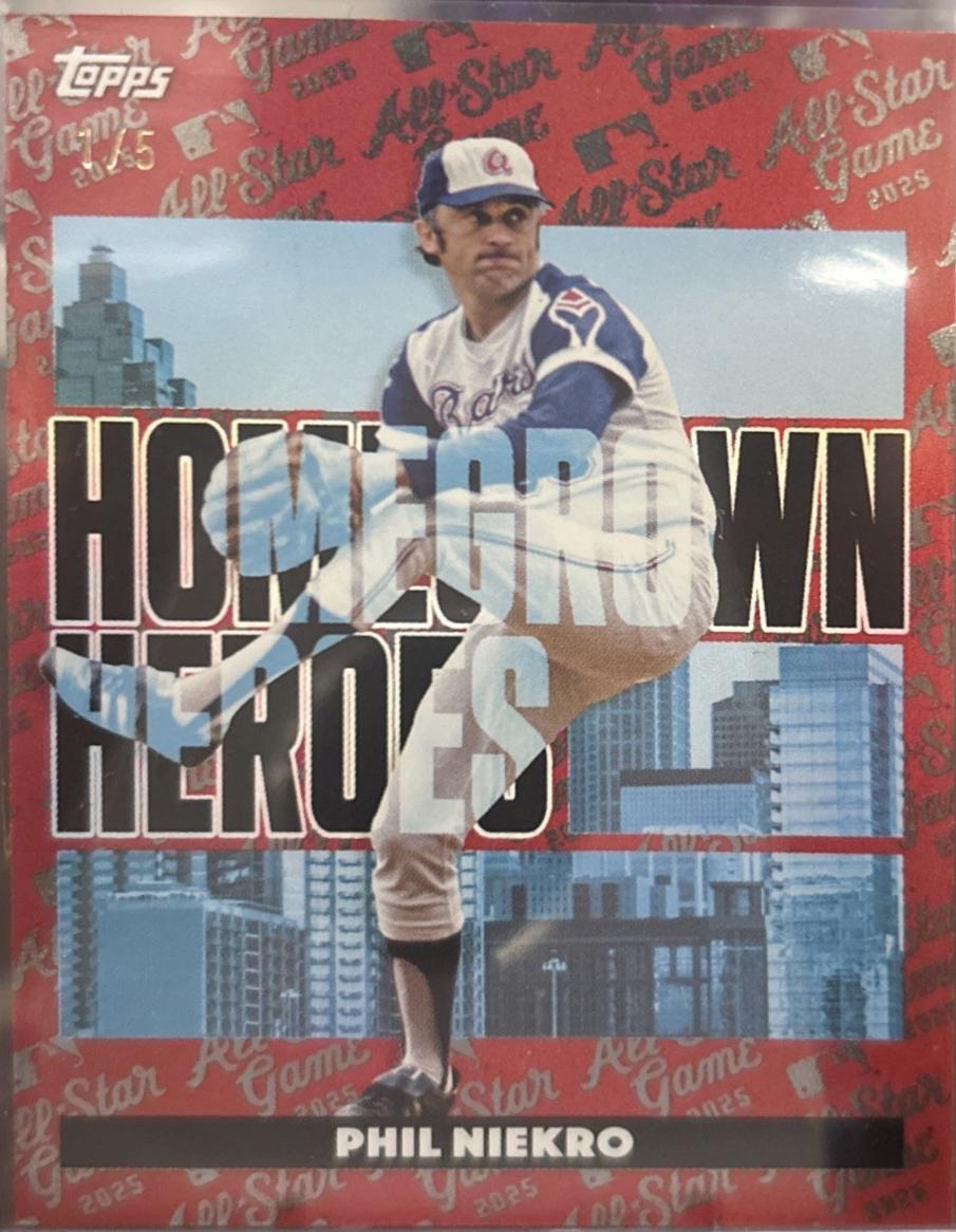 Phil Niekro [Red Foil] #HH-23