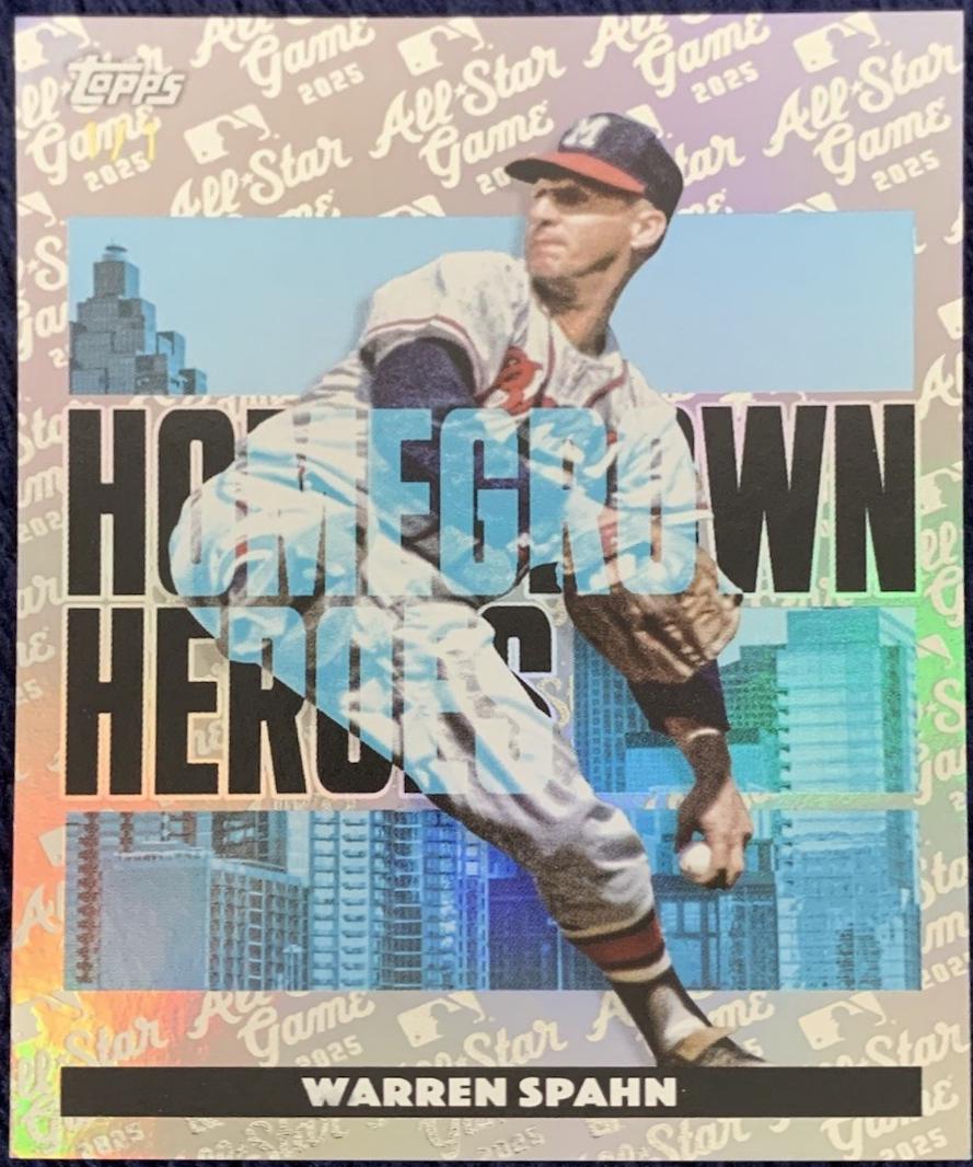 Warren Spahn [Foilfractor] #HH-22