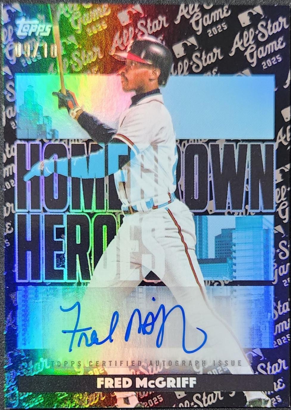 Fred McGriff [Black Foil] #HHA-FM