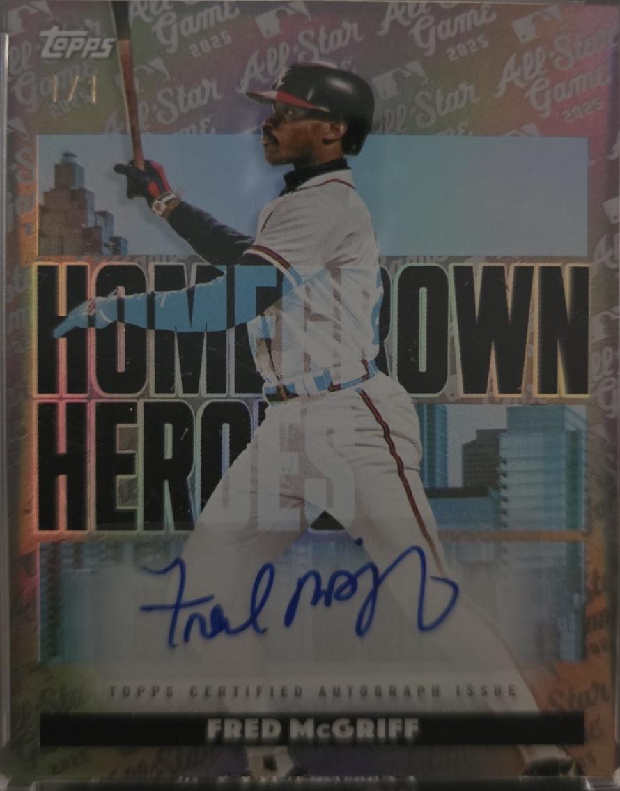 Fred McGriff [Foilfractor] #HHA-FM