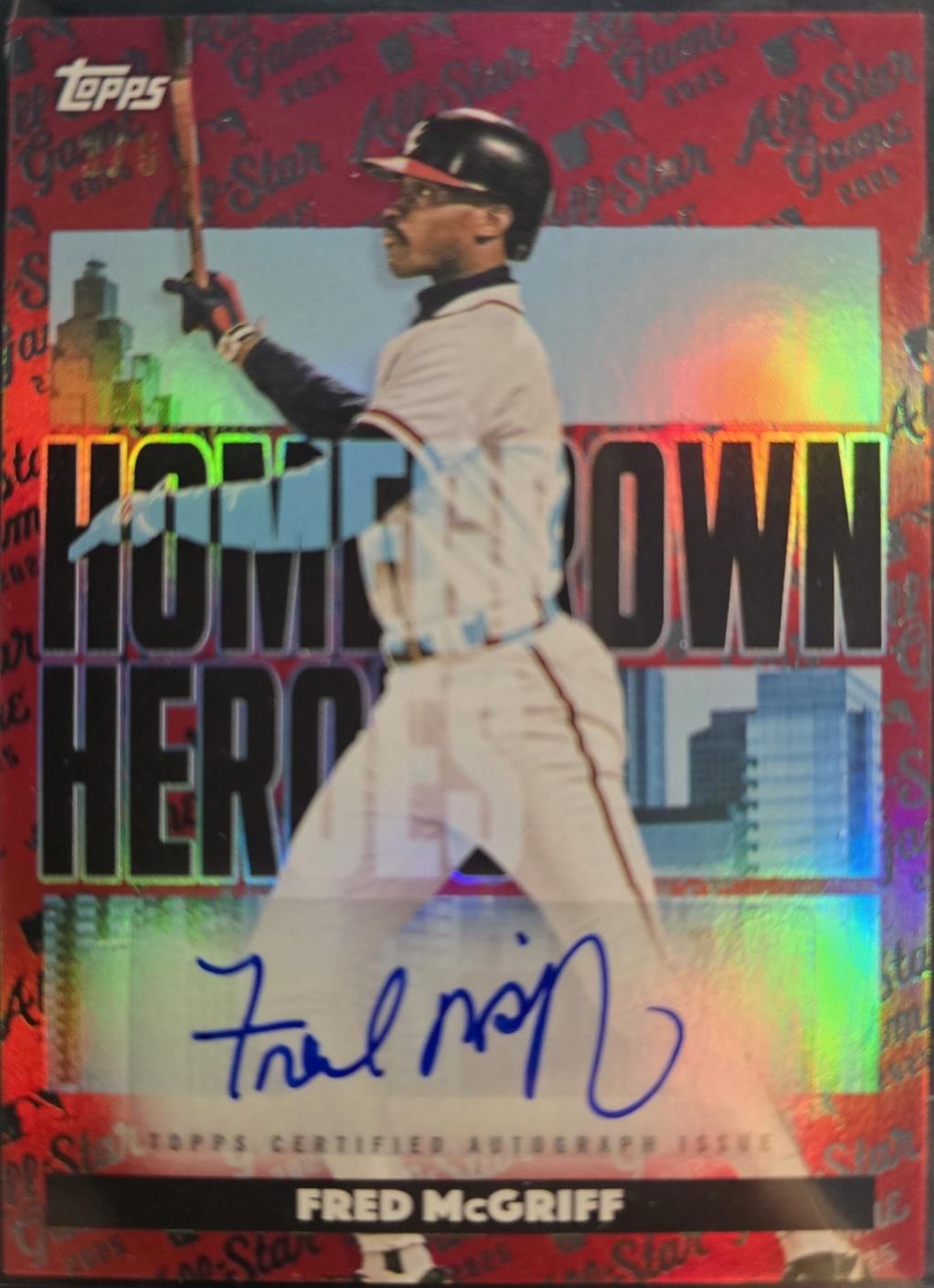 Fred McGriff [Red Foil] #HHA-FM