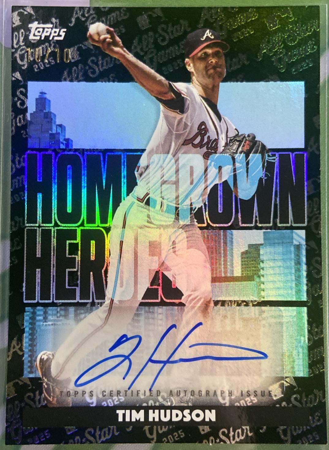 Tim Hudson [Black Foil] #HHA-TH