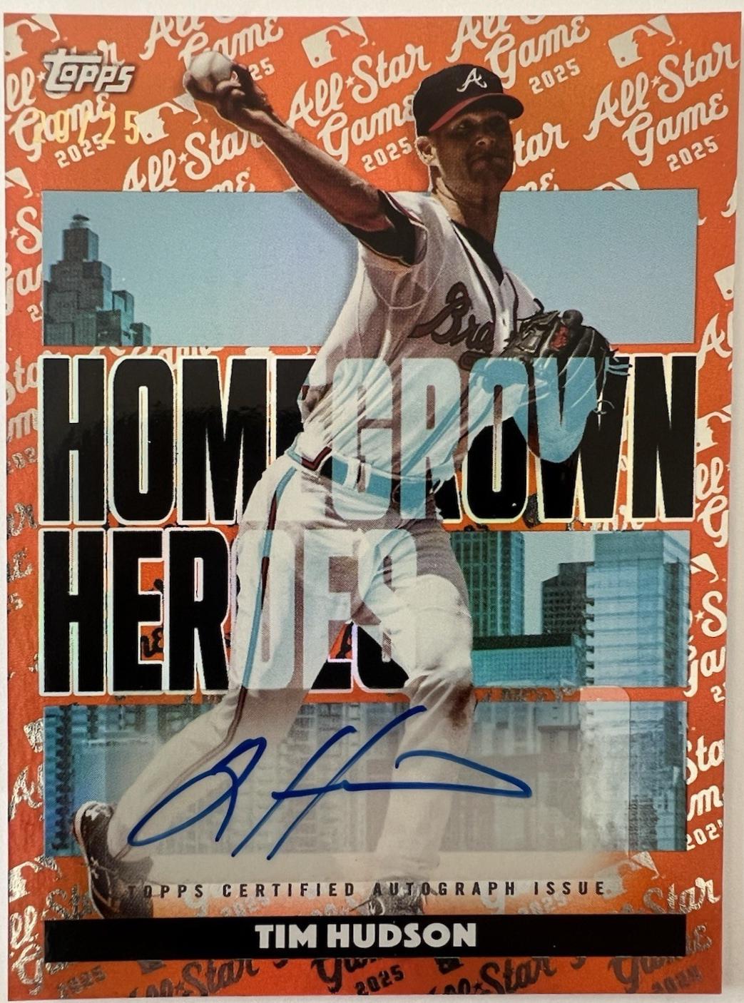 Tim Hudson [Orange Foil] #HHA-TH