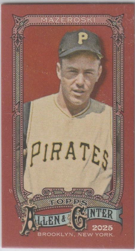 Bill Mazeroski [Mini Red] #326
