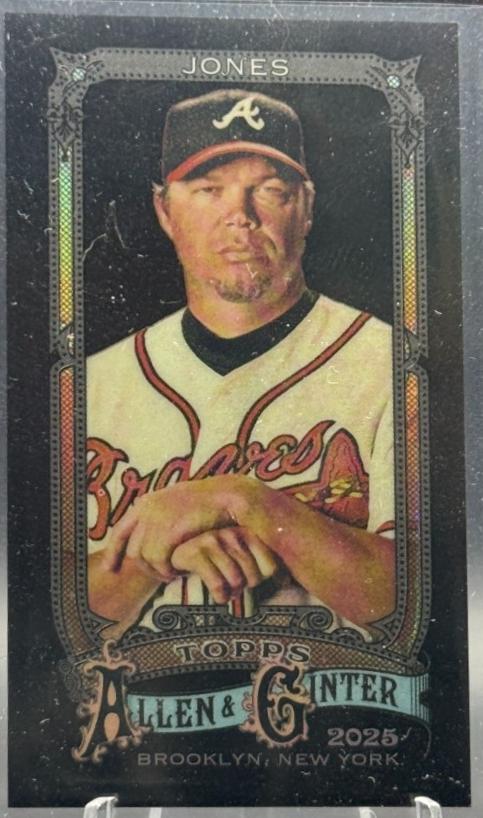 Chipper Jones [Mini Chrome] #36