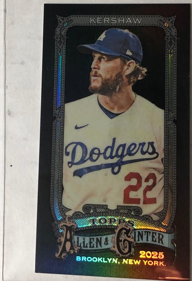 Clayton Kershaw [Mini Chrome] #37