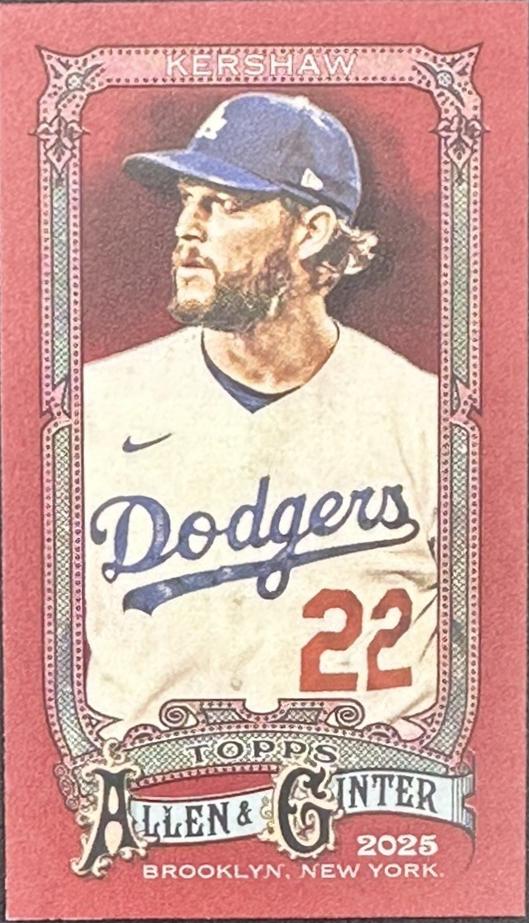 Clayton Kershaw [Mini Red] #37