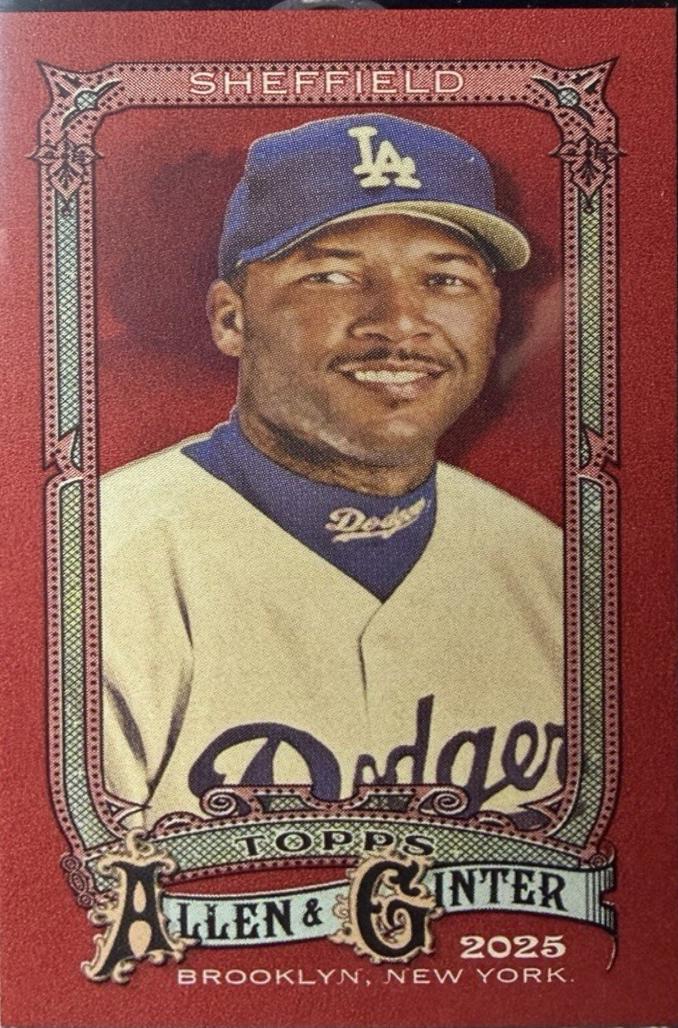 Gary Sheffield [Mini Red] #191