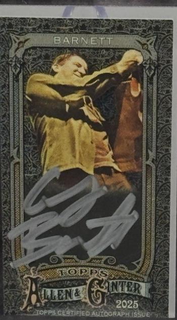 Greg Barnett [Black Ink] #MA-GBA