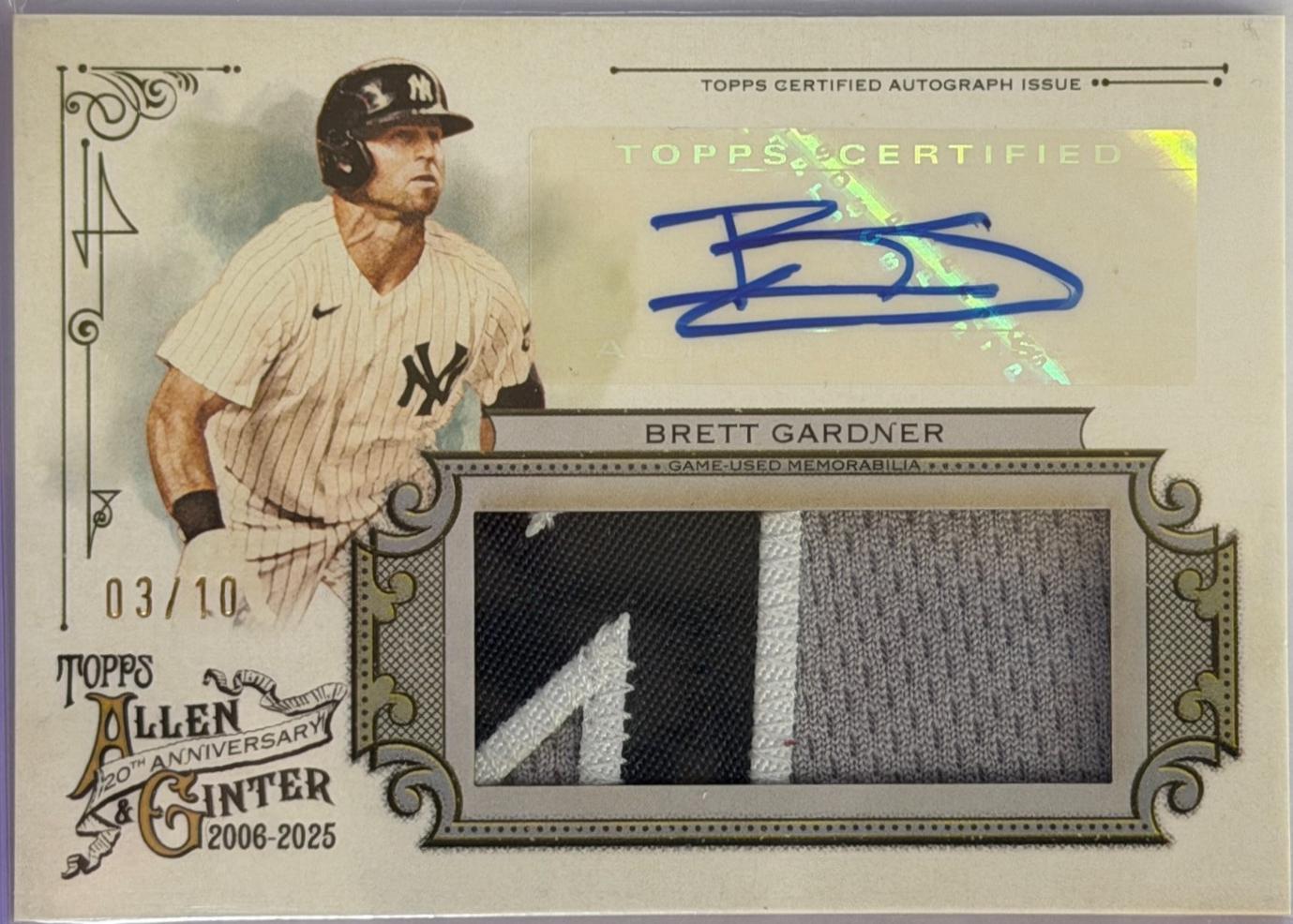 Brett Gardner #AGAR-BG