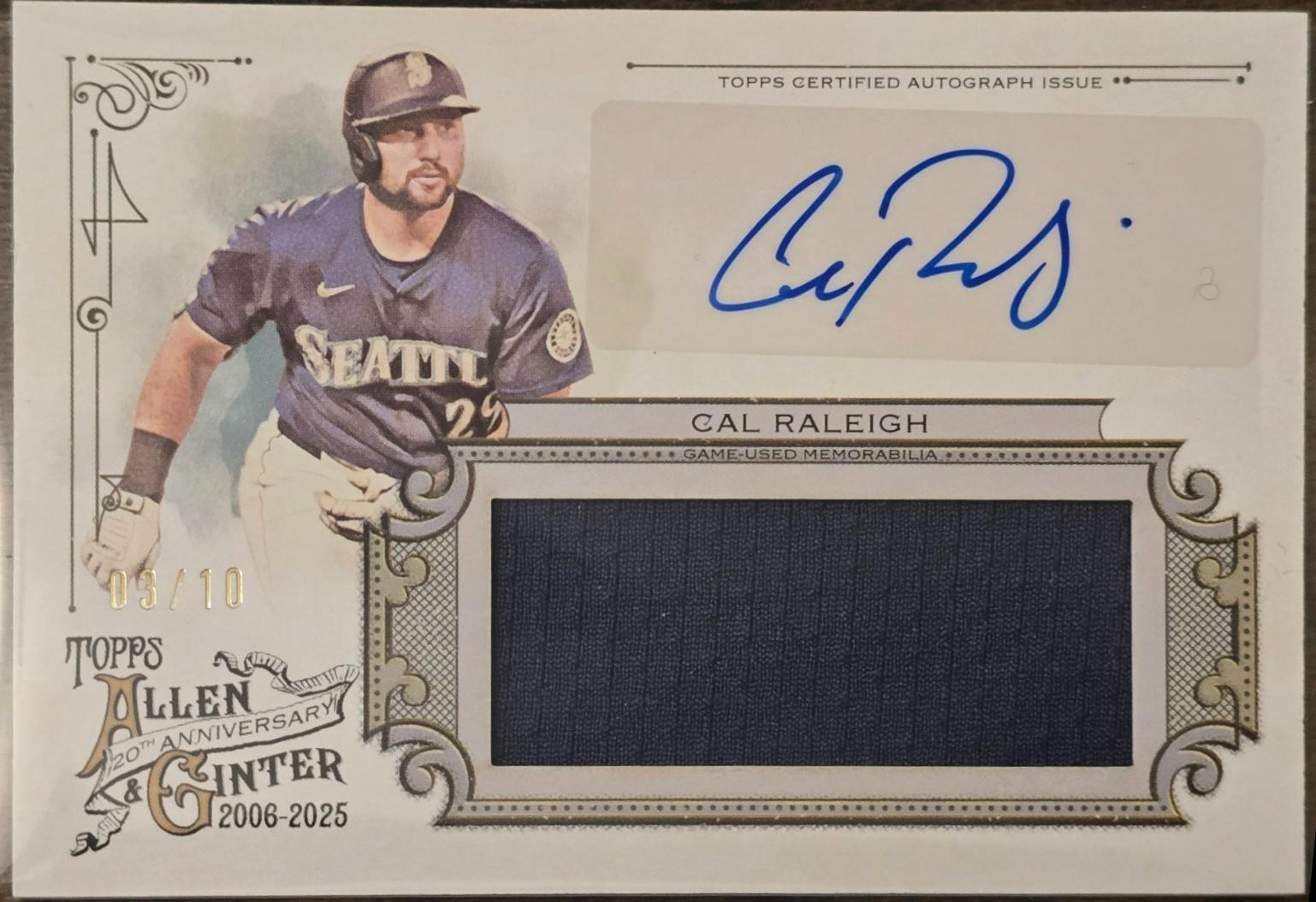 Cal Raleigh #AGAR-CR
