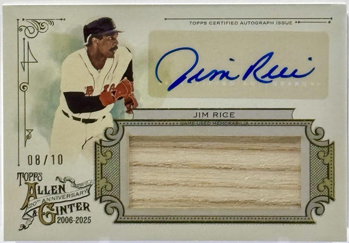 Jim Rice #AGAR-JRI