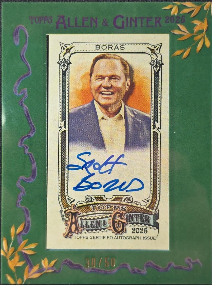 Scott Boras [Green] #MA-SBO