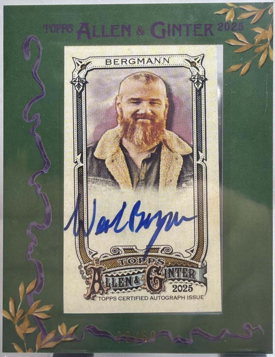 Wes Bergmann [Blue] #MA-WBE