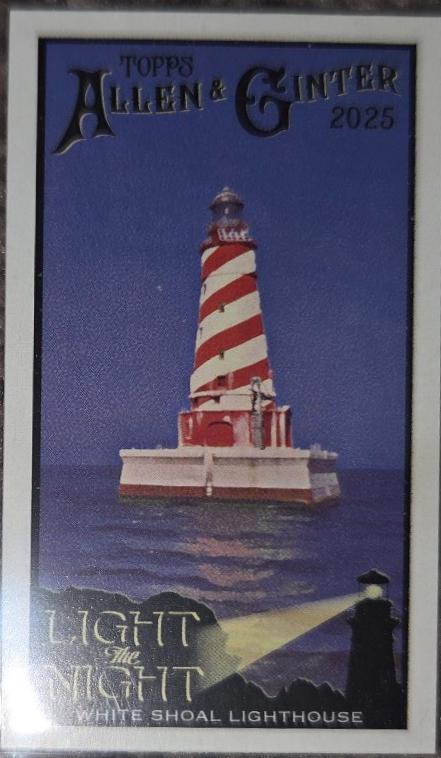 White Shoal Lighthouse Mackinaw City #LTN-15
