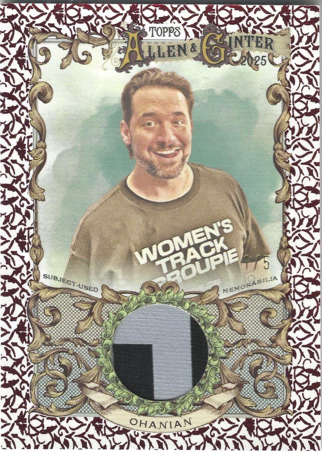 Alexis Ohanian [Topps Back] #AGR-AO