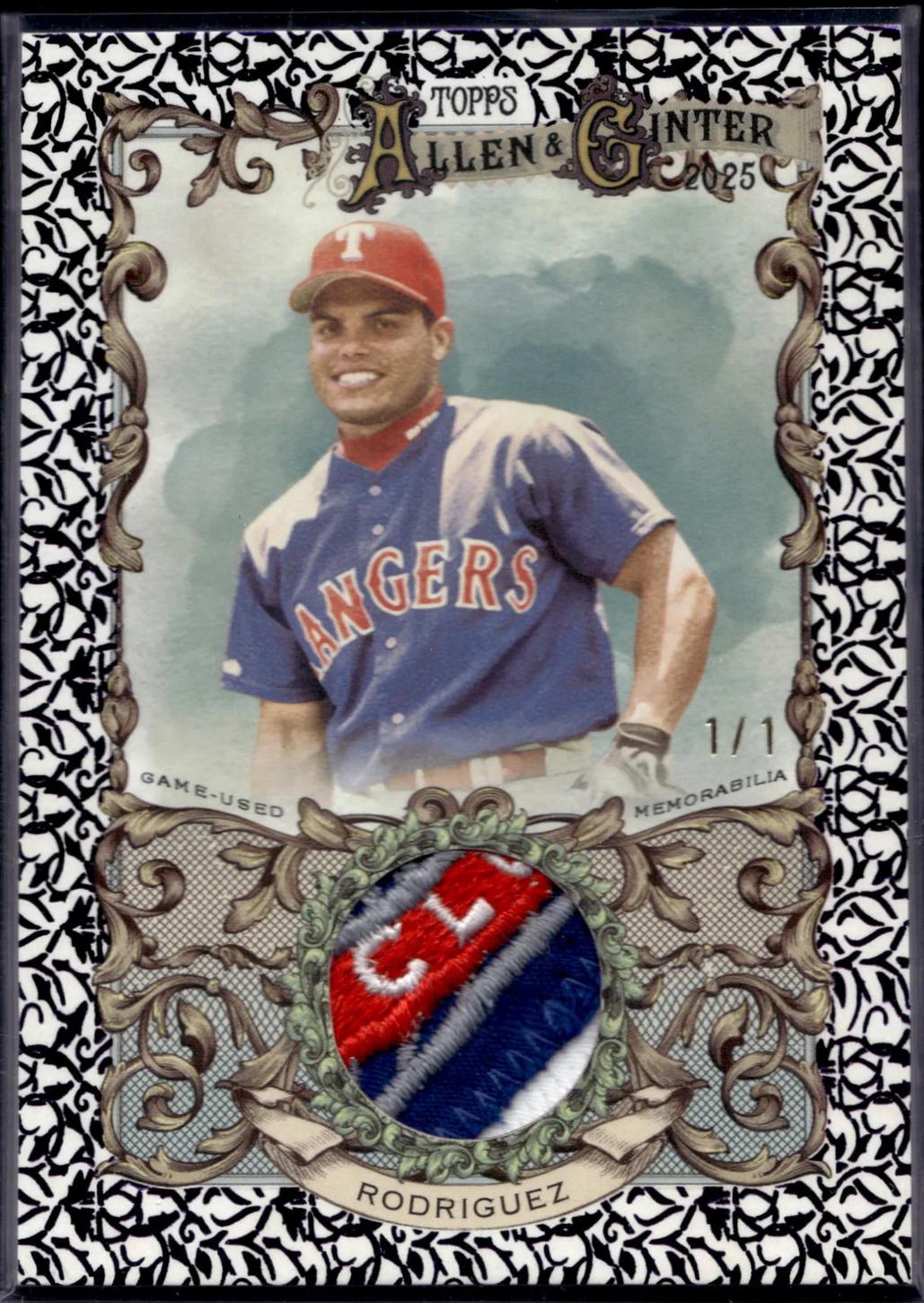 Ivan Rodriguez [Purple Foil] #AGR-IR