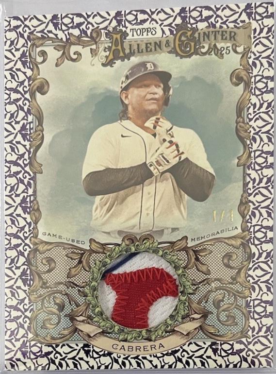 Miguel Cabrera [Purple Foil] #AGR-MC