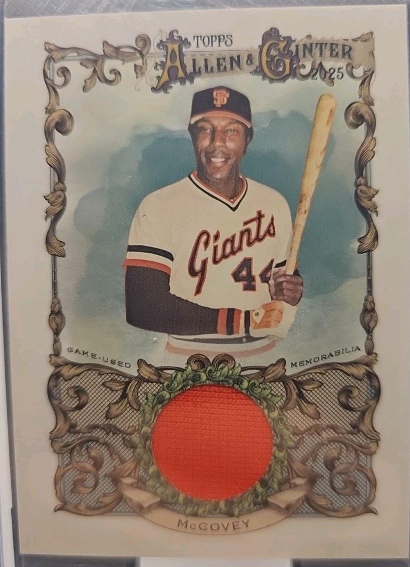 Willie McCovey [Orange Foil] #AGR-WMC