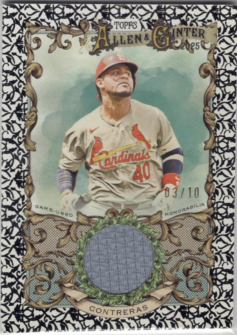 Willson Contreras [Black Foil] #AGR-WC