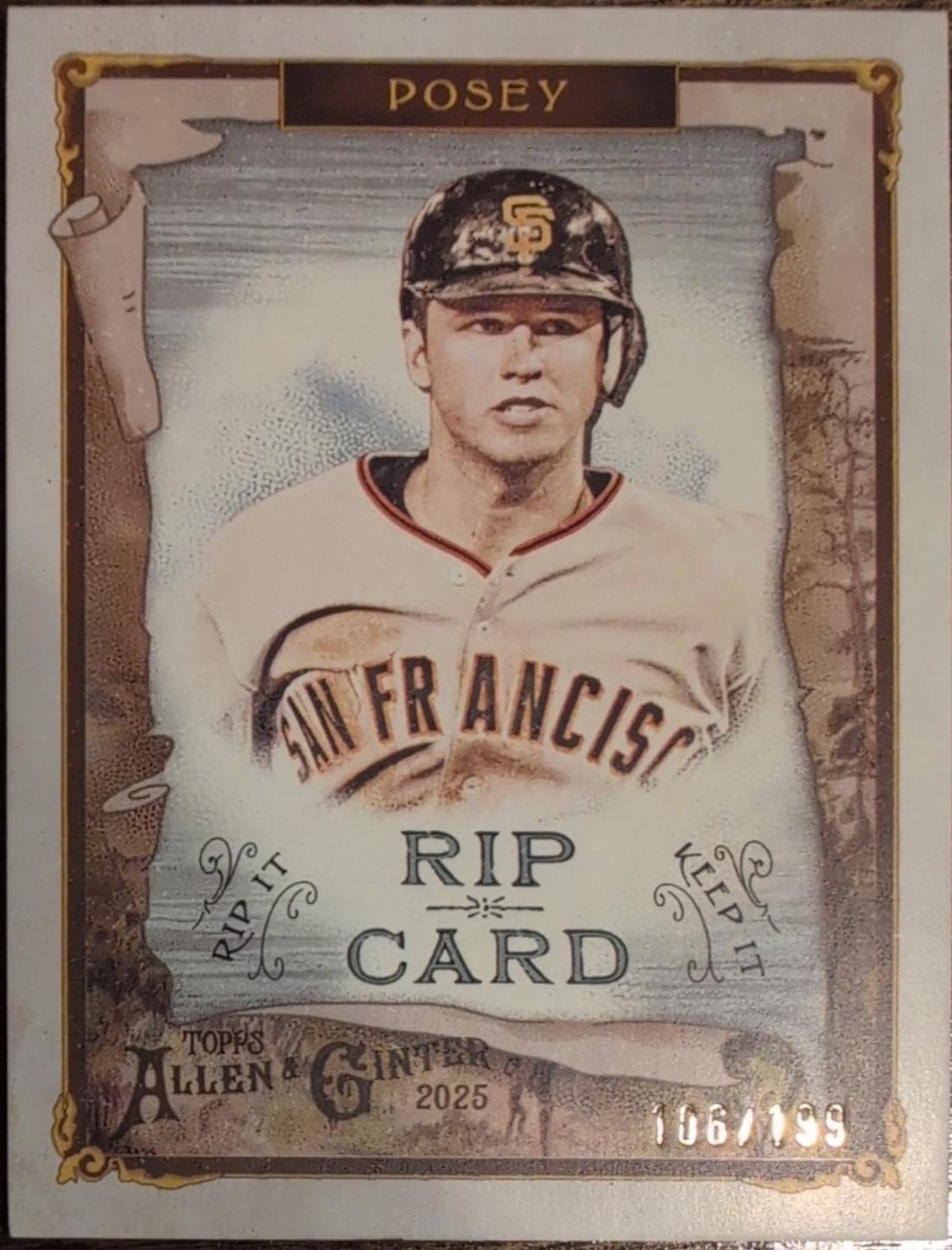Buster Posey #RIP-50