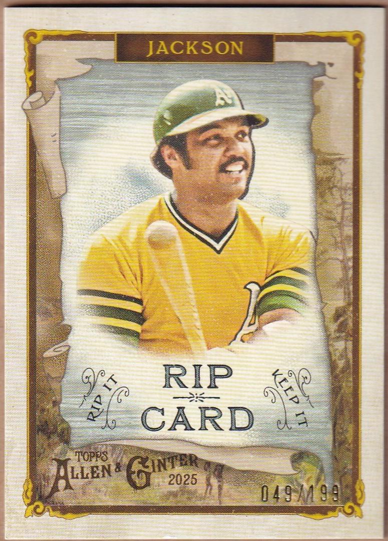 Reggie Jackson [Unripped] #RIP-56