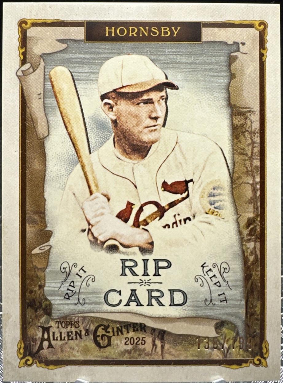 Rogers Hornsby #RIP-58