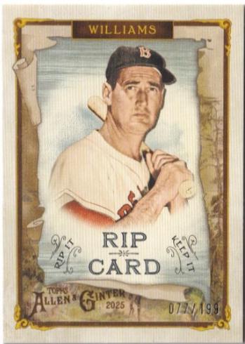 Ted Williams [Unripped] #RIP-57