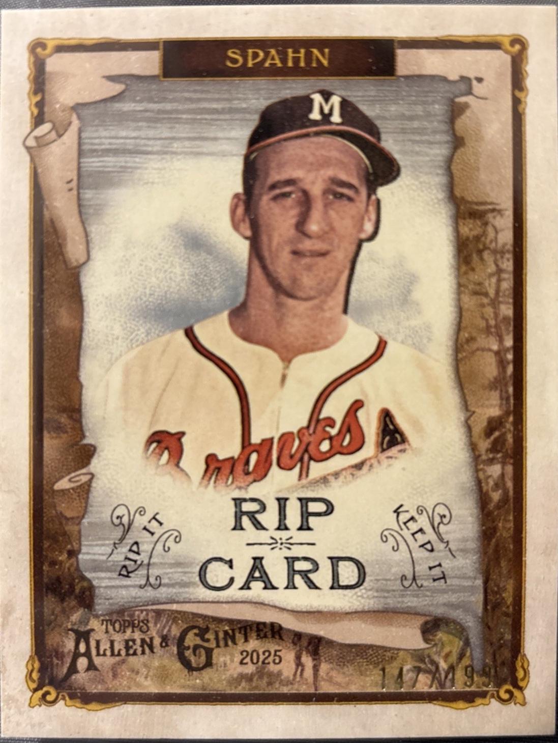Warren Spahn #RIP-65