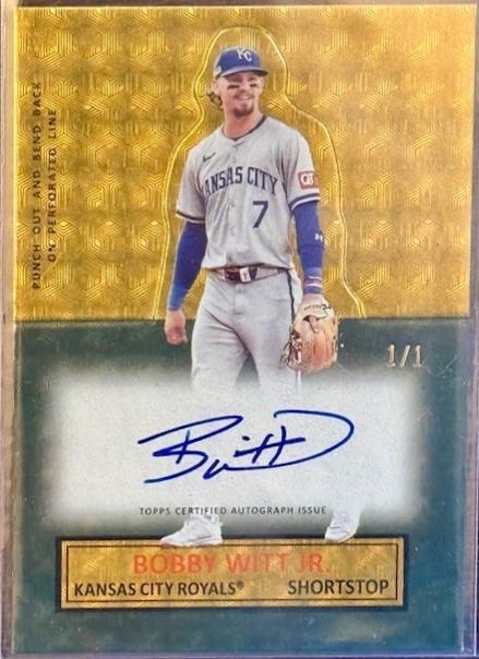 Bobby Witt Jr. [Foilfractor] #64SUA-BW