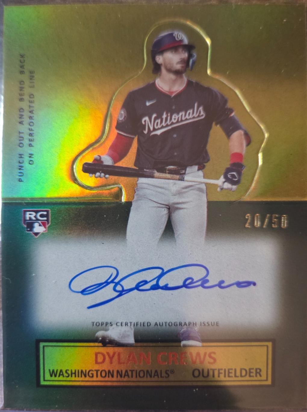Dylan Crews [Gold] #64SUA-DC