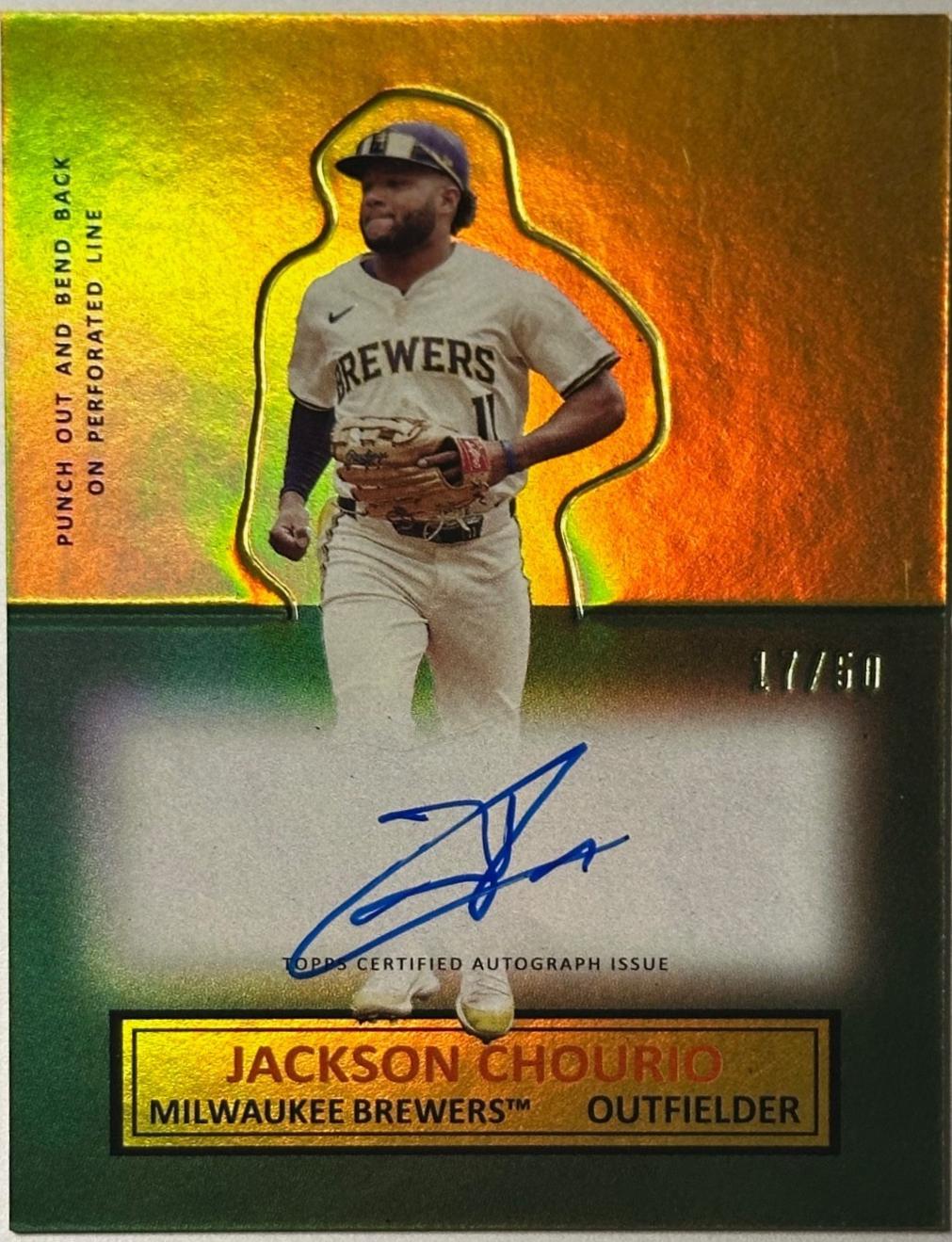 Jackson Chourio [Gold] #64SUA-JC