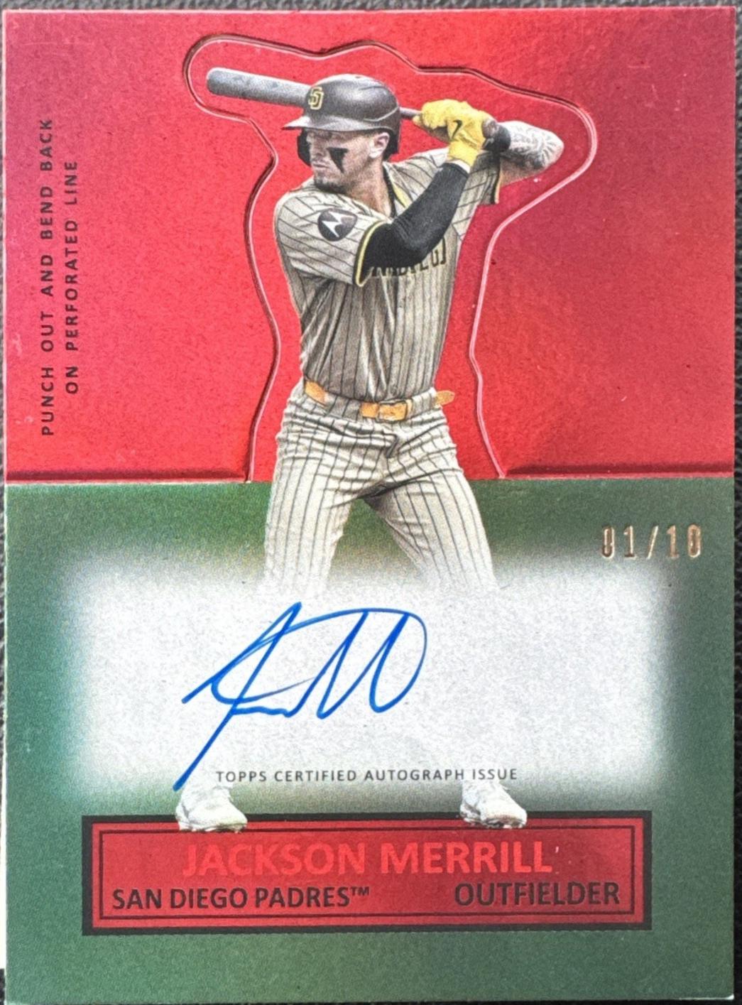 Jackson Merrill [Red] #64SUA-JM