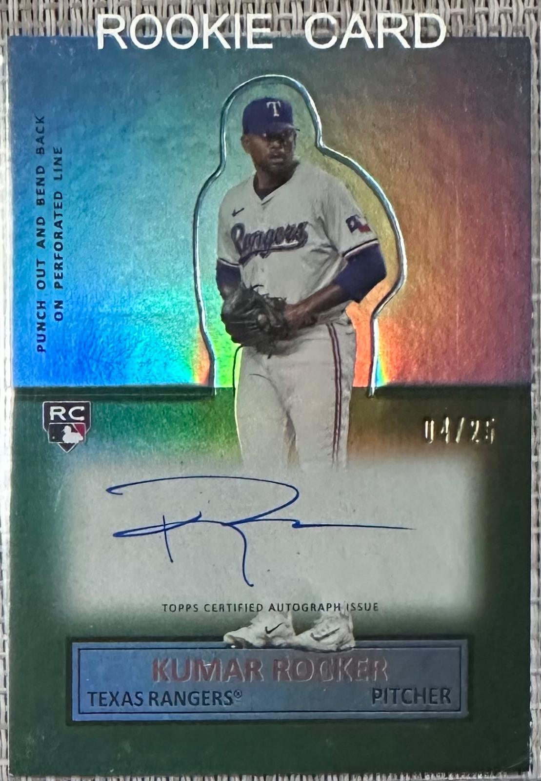 Kumar Rocker [Blue] #64SUA-KR