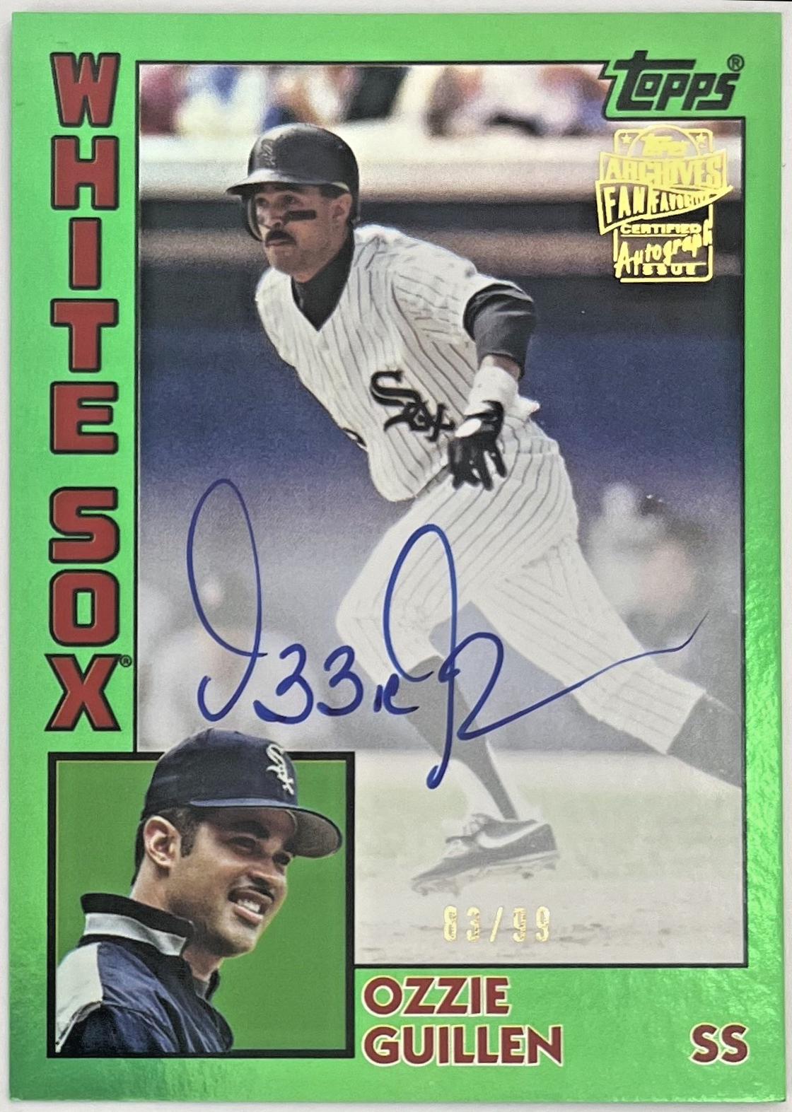 Ozzie Guillen [Green] #84FFA-OG