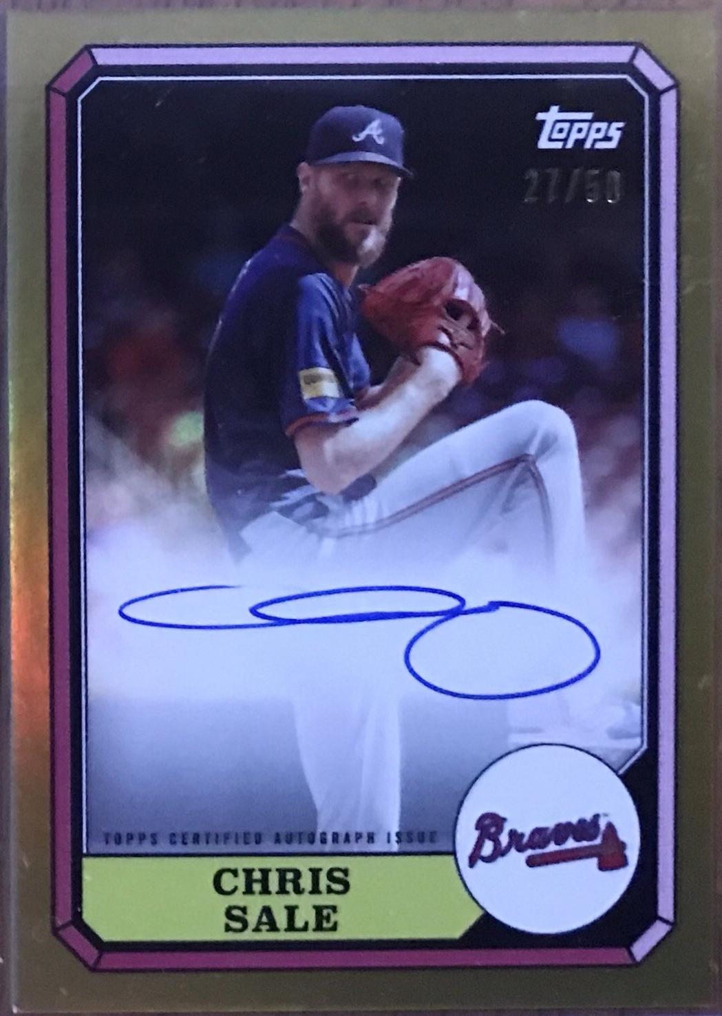 Chris Sale [Gold] #87BBA-CS