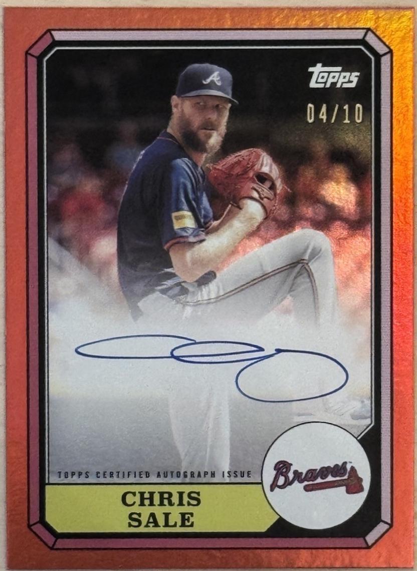 Chris Sale [Red] #87BBA-CS