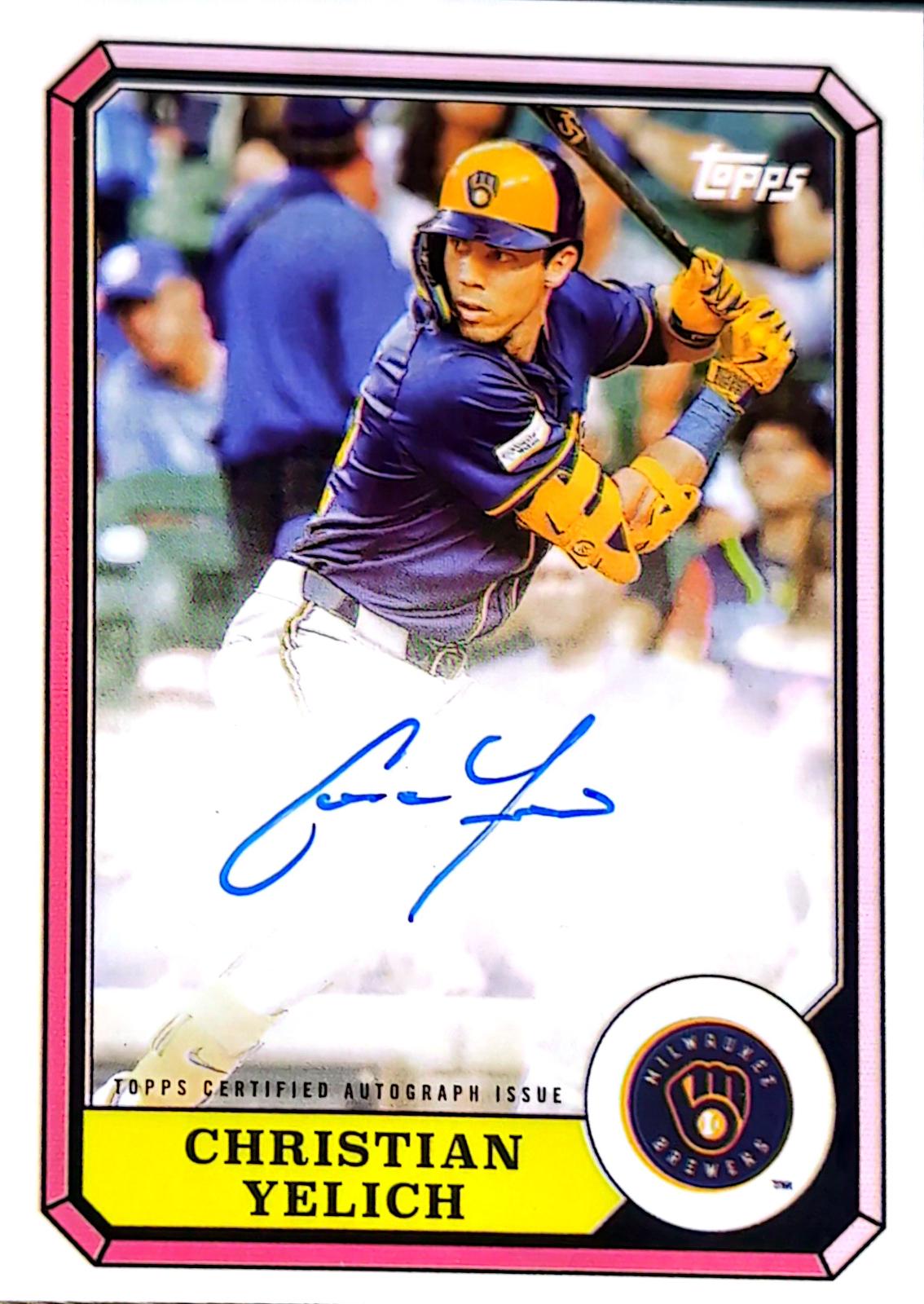 Christian Yelich #87BBA-CY