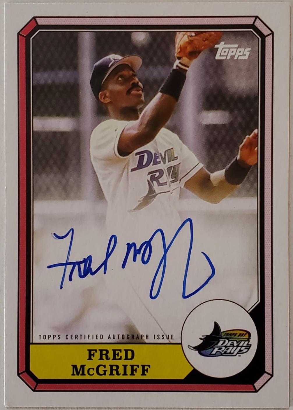 Fred McGriff #87BBA-FM
