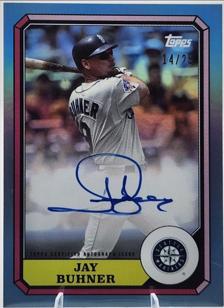Jay Buhner [Blue] #87BBA-JBU