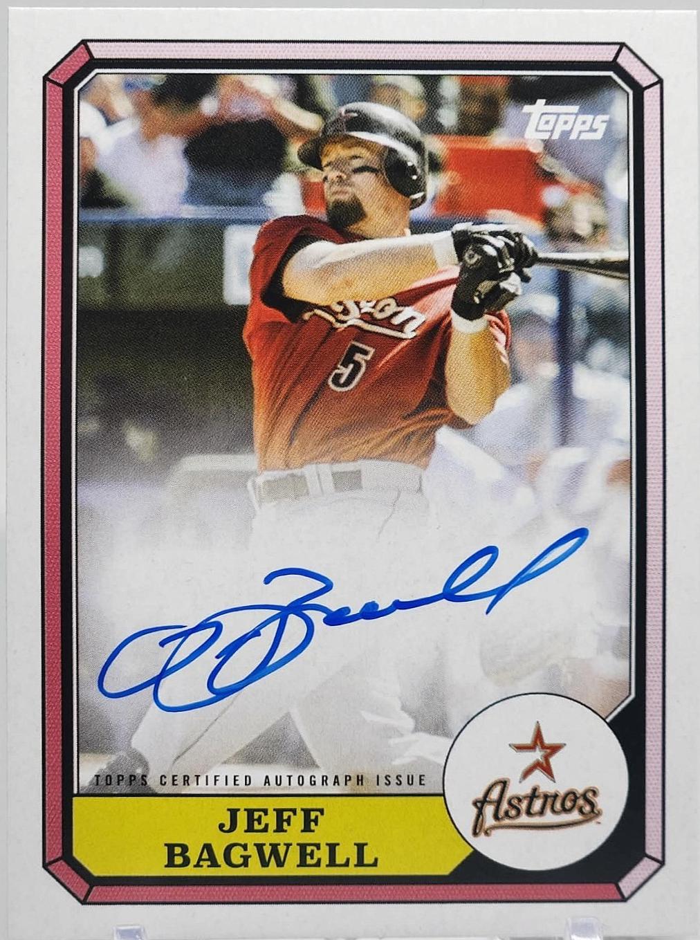 Jeff Bagwell #87BBA-JBA
