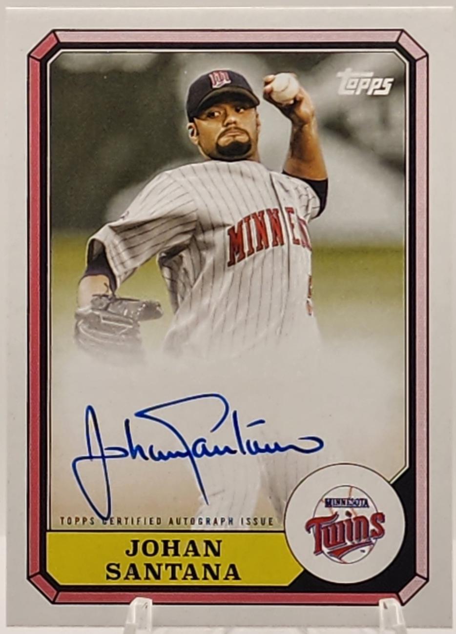 Johan Santana #87BBA-JSA