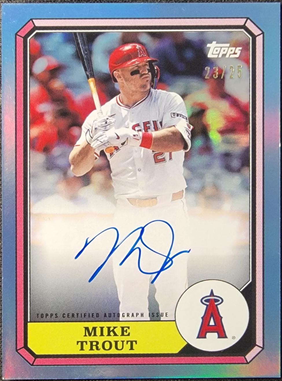Mike Trout #87BBA-MT