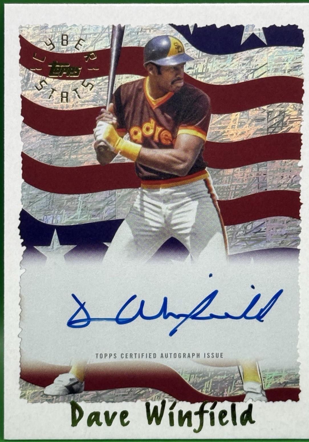 Dave Winfield #95CA-DW