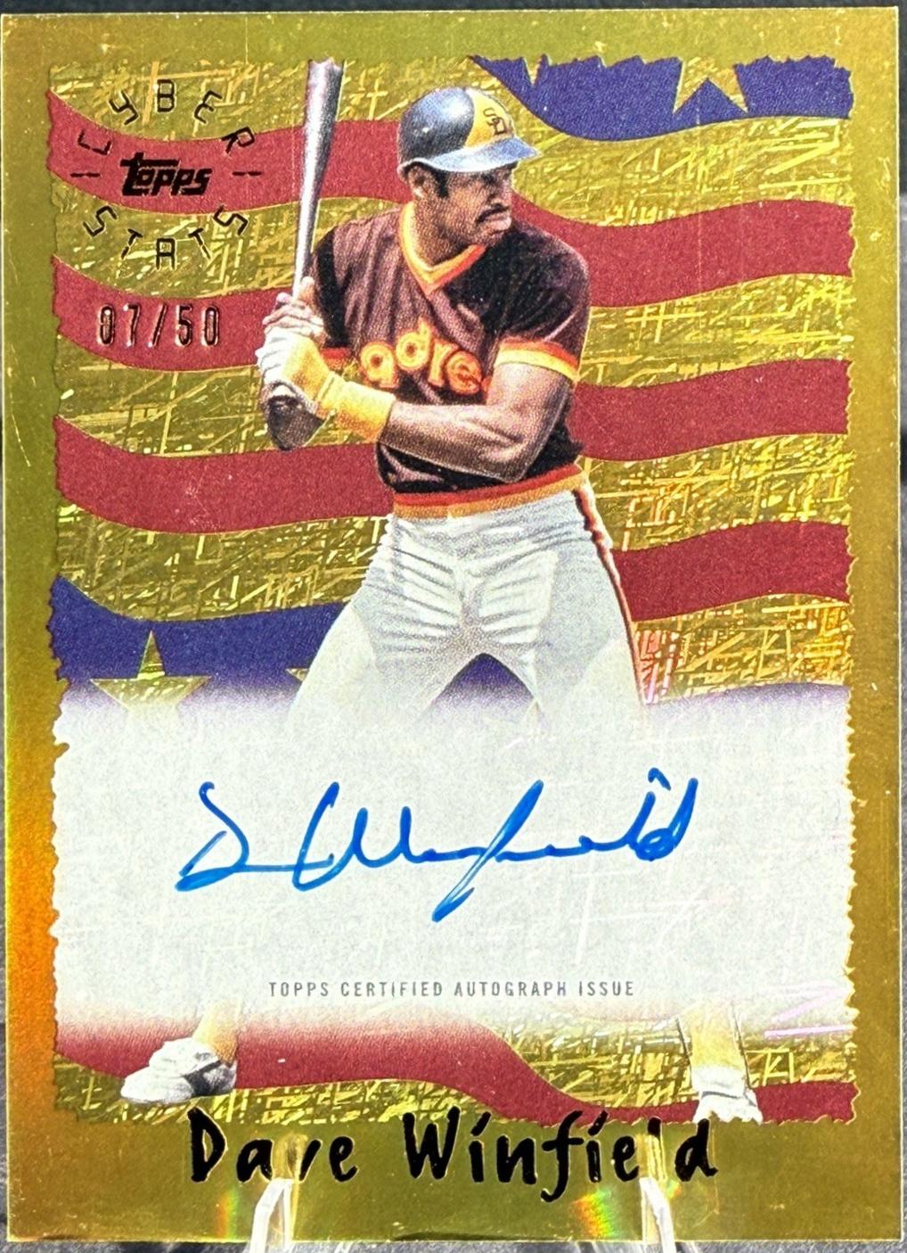 Dave Winfield [Gold] #95CA-DW